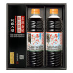 【贈答用】ごくじょう阿蘇乃醤(ひしお)・名水のたましずく 3本詰め合わせ